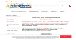 Desktop Screenshot of podarujzdrowie.pl
